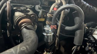 Changing the Fuel Filter on my 1983 Dodge Aries [upl. by Yesor945]