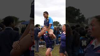 Derby day 2024 Edgemead High School vs Fairbairn College  Some action clips 📷🏉🦁🦅❤️💙 [upl. by Kcirredal717]