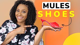 How to Style Mules shoes  Comfortable shoes  Shoe Trend Spring 2024 [upl. by Atimad794]