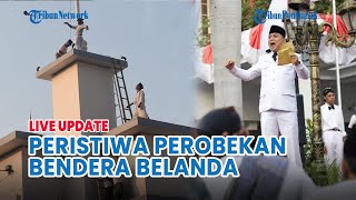 🔵Peristiwa Perobekan Bendera Merah Putih Biru Belanda di Hotel Yamato Surabaya [upl. by Rancell]