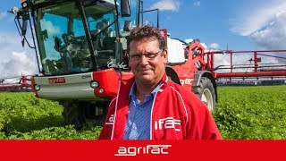 Agrifac Condor veldspuit  Gebruikerservaring van Johan Slager Pieperline Holland [upl. by Marget]