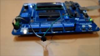 Demo  LM35 to AVR Atmega32  Interfacing [upl. by Heinrick]