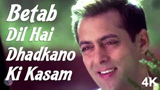 Betab Dil Hai Dhadkano Ki Kasam  Salman Khan  Shilpa Shetty  4K Video Song  🎧 HD Audio [upl. by Lledal738]