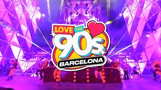 LOVE THE 90S BARCELONA 2024  Spot y artistas confirmados [upl. by Brinn]