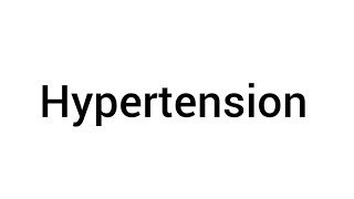 Hypertension notes part 1 [upl. by Aihseyn]