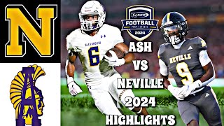 Neville vs Ash 2024  THRILLING Clash at Louisiana High School Football LHSAA Div 25A [upl. by Follmer]