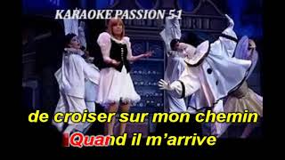 KARAOKE CHANTAL GOYA  Pierrot tout blanc 2014 KARAOKE PASSION 51 [upl. by Airtemak]