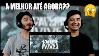 REACT Favela Vive 3  ADL Choice Djonga Menor do Chapa amp Negra Li Prod Índio amp Mortão [upl. by Rochkind]