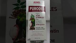 purodil Anti acne gel [upl. by Anigriv705]