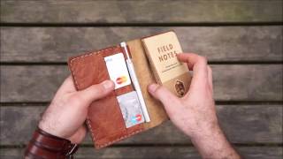 Galen Leather No33 Field Notes Cover [upl. by Hafirahs208]