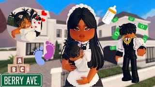 I ADOPTED a Mafia BILLIONAIRE BABY VOICED Berry Avenue [upl. by Essilem]