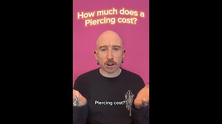 How much does a Piercing cost [upl. by Eirojam]