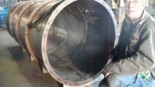 Building a Hyperbaric Chamber Part 15 of 20 [upl. by Bez]