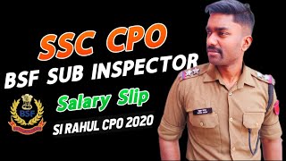 SSC CPO SI Salary Slip  SSC CPO 2024  BSF SUB INSPECTOR  BSF SI Salary  CPO 2025 ssc cpo job [upl. by Mlehliw778]