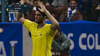 PALMAS VS GETAFE LALIGA PES 2021 GAMEPLAY [upl. by Aramal466]