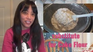 🍰How to make quick Cake Flour at home [upl. by Chip]