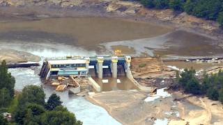 Horror Dams have collapsed and are washing away cities in Poland [upl. by Nalliuq443]