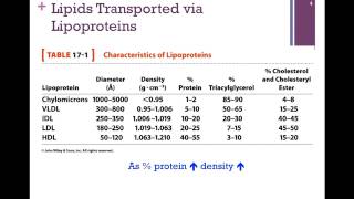 121Lipoproteins [upl. by Nahtannhoj388]