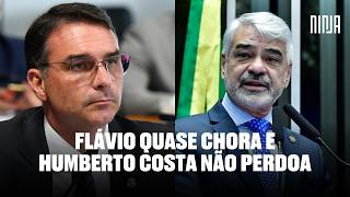 🔥Flávio quase chora com a prisão do pai🔥Humberto Costa não perdoa e denuncia horrores do golpe🔥 [upl. by Laurella891]