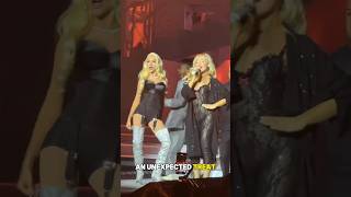 Christina Aguilera Joins Sabrina Carpenter sabrina christinaaguilera [upl. by Alyks]