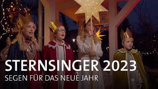 Die Sternsinger bringen den Segen für das kommende Jahr 2023 [upl. by Cati]