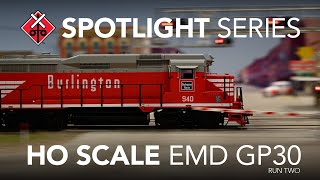 SPOTLIGHT SERIES HO EMD GP30s Run 2 [upl. by Gide68]