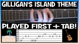 Gilligans Island Intro TV Theme Guitar Chords Lesson amp Tab Tutorial [upl. by Eima548]