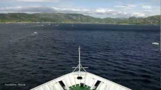 Hurtigruten Minutt for Minutt  the complete voyage in 37 minutes [upl. by Novets29]