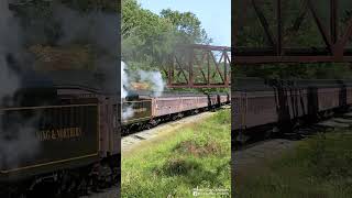 Reading and Northern 2102 runs at Schuylkill Haven Borough Day [upl. by Nae]