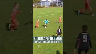 Este arquerito metió un golazo a lo Leo Messi saliendo desde el arco 😱 [upl. by Hollerman260]