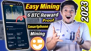 6 Bitcoin Mining Proof🚀 Nicehash Easy Mining On Mobile 🤑  Bitcoin Mining App Smartphone In 2023 [upl. by Caesaria]