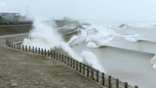 Live Awaiting the tidal bore on east Chinas Qiantang River – Ep 3 [upl. by Htims]