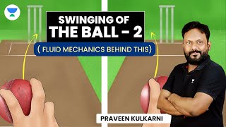 Reverse Swinging of a ball FLUID MECHANICS with models by Praveen Kulkarni mechanical gate Pk006 [upl. by Llerrat]