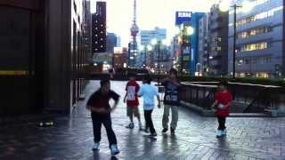 Dance in front of the Tokyo Tower featkyushudanji jr [upl. by Lorrin]