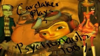 Caretaker Plays Psychonauts 100 PlaythroughGuide Pt 32 Achievement [upl. by Averill]