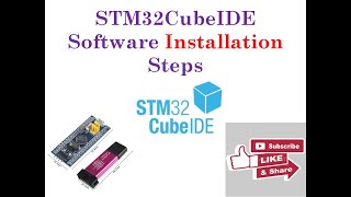 STM32CubeIDE Software Installation Steps STM32F103 Blue Pill ST Link V2 Programmer ARM Cortex [upl. by Enellek]