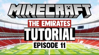 Minecraft Stadiums Builds Emirates Stadium 11 Stands [upl. by Lachman270]