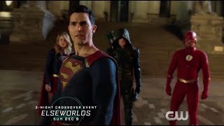 Elseworlds Crossover Teaser The Flash Arrow Supergirl [upl. by Cilurzo663]