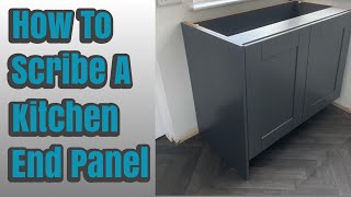 Easy Trick For Scribing Kitchen End Panels [upl. by Arella]