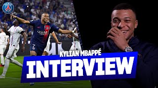 𝐈𝐍𝐓𝐄𝐑𝐕𝐈𝐄𝐖  Kylian Mbappé talks about his best goals with Paris 🔴🔵 [upl. by Merril241]