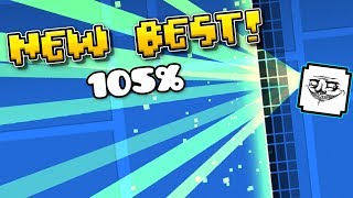 IMPOSIBLE HACER UN 105 EN GEOMETRY DASH  VRO [upl. by Ordnas844]