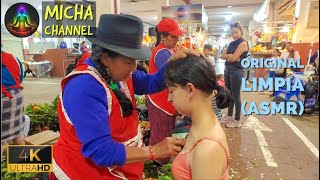 Spiritual Cleansing with Strong Massage LIMPIA ESPIRITUAL with Doña Natividad ASMR in Ecuador [upl. by Dutchman]