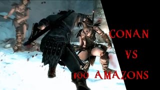 Conan vs 100 Amazons [upl. by Necaj]