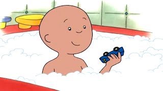 Caillou  Caillous Bubble Bath  Funny Animated Videos For Kids  Videos For Kids [upl. by Dirgni17]