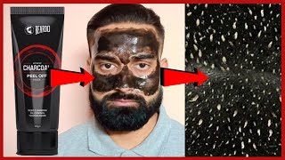 Charcoal Face Mask Review  How To Use Beardo Activated Charcoal Peel Off Mask  KulFiycom [upl. by Viscardi]