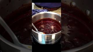 Blueberry Chipotle BBQ Sauce 😋 thesauceandgravychannel bbqsauce sauce [upl. by Emmuela]