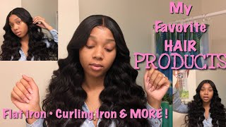 THE BEST PRODUCTSTOOLS FOR BUNDLES Ft Upretty Hair [upl. by Torre]