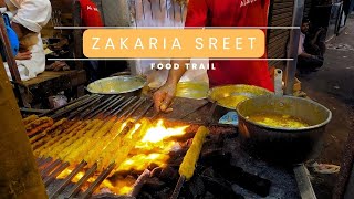 Zakaria Street  Ramzan Special  Food Vlog  Kebab  Fry  Sheermal  Halwa  Kolkata India [upl. by Settle284]