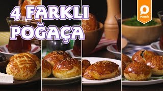 4 Farklı Poğaça Tarifi  Onedio Yemek  Tek Malzeme Çok Tarif [upl. by Revlis]