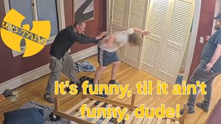 Frank and Jobe Hassle Jeff BUMFIGHTS 4  fishtankLIVE  Season 3  Day 24 [upl. by Acireit748]